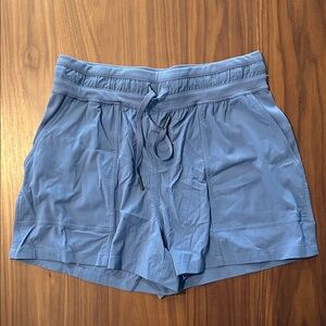 NWOT Lululemon Athletica Light Blue Studio Shorts